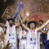 Fribourg Olympic a fait la différence en trois paniers dans le dernier quart KEYSTONE/CYRIL ZINGARO
